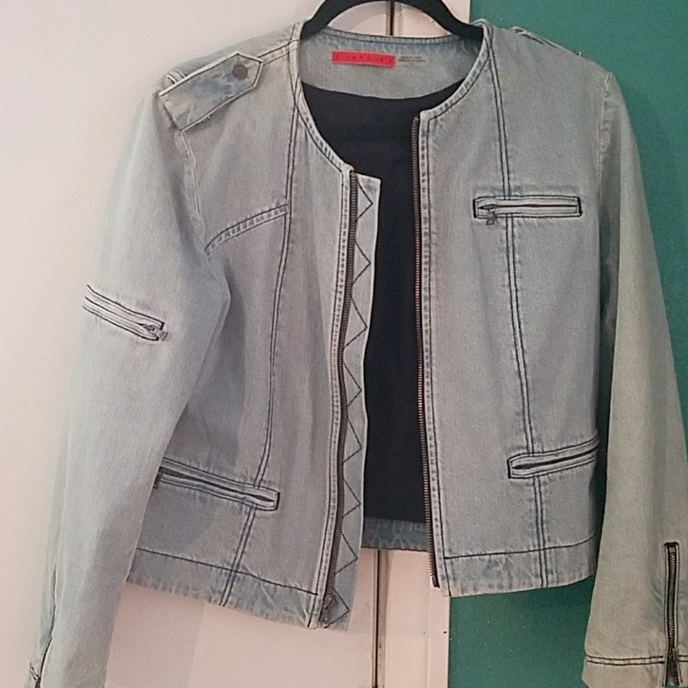 Alice + Olivia denim jacket
